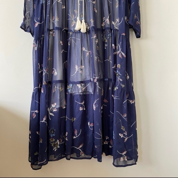 Christy Dawn-Paloma Midnight Floral Midi Dress - Picture 6 of 16